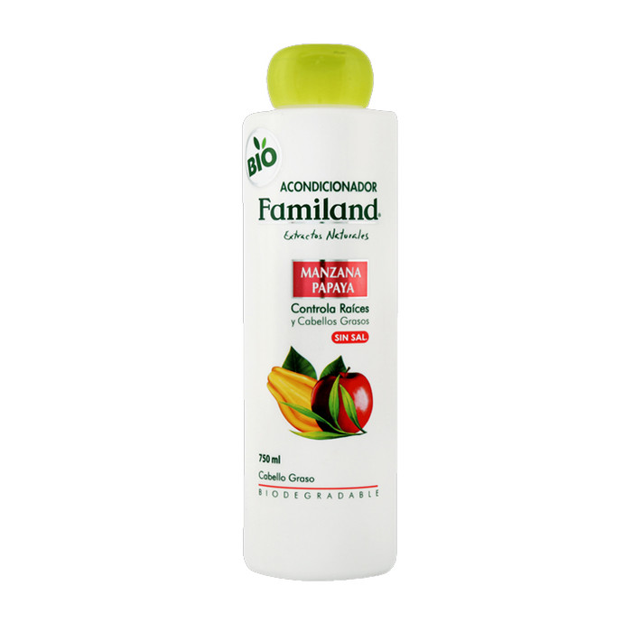 Acondicionador Familand Manzana Papaya 750 ml - Ac Familand Mzna/Papaya 750 Ml.