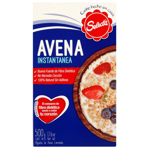 Avena Selecta Instantánea 500 gr - Avena Selecta Instantanea 500 Grs
