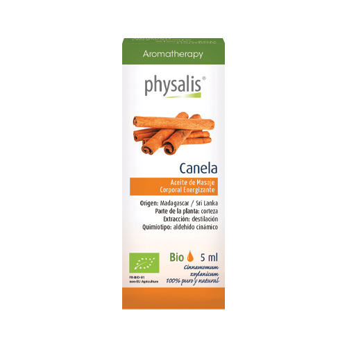 Aceite esencial Canela orgánico 5 mL - Physalis® - Aceite esencial Canela orgánico 5 mL - Physalis® ( Vence Dic 2022)