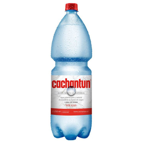 Cachantun Sin Gas botella 2250 cc - Cachantun S/Gas Pet 2250 Cc