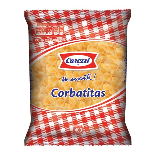 Corbatitas Carozzi 83 - 400 gr - Carozzi Corbatitas 83 400 Grs