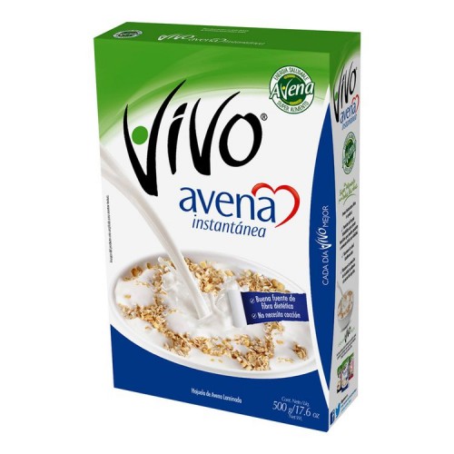 Avena Vivo Instantánea 500 gr - Avena Vivo Instantanea 500 Grs