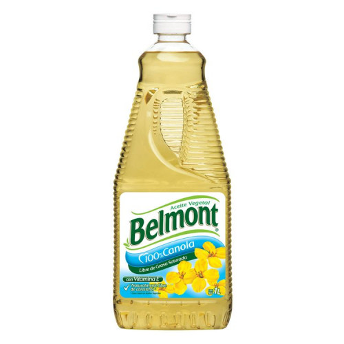 Aceite Belmont Canola 1 L - Aceite Belmont Canola Lt