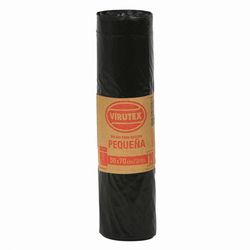 Bolsas De Basura Biorollo Virutex 50x70 cms. 10 und - Bolsas De Basura Biorollo 50 X 70 U 10 Clas
