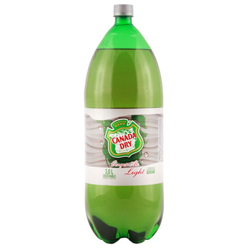 Canada Dry Ginger Ale Light Botella 3 L - Canada Dry Ginger Ale Light Pet 3000 Cc