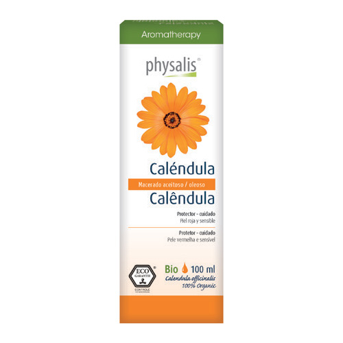 Aceite vegetal Caléndula orgánico 100 mL - Physalis® - Aceite vegetal Caléndula orgánico 100 mL - Physalis® (Vence Febrero 2023)