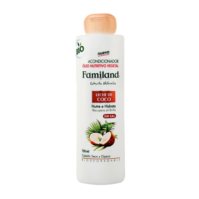 Acondicionador Familand Coco Bio Frasco 750 ml - Acond Familand Coco Bio Fsco 750Ml