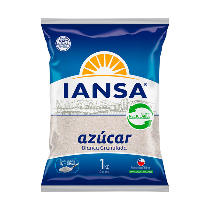 Azúcar blanca granulada Iansa 1 kg - 7801505231912.jpg