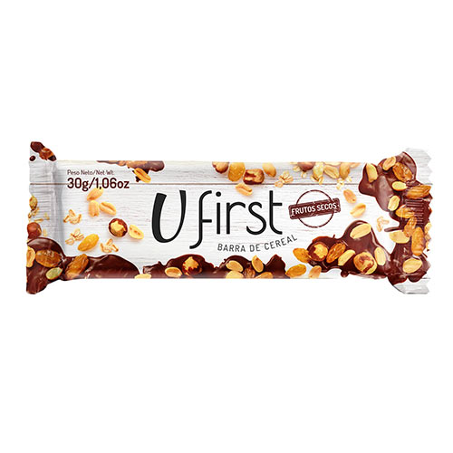 Barra cereal frutos secos 1 un, Ufirst - Barra cereal frutos secos 1 un, Ufirst