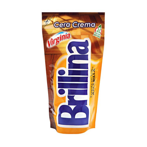 Cera Crema Brillina Amarilla Doy Pack 360 cc - Cera Crema Doy Pac 360 Cc Brillina Amarilla
