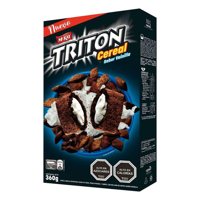 Cereal Triton Vainilla 360 Grs - Cereal Triton Vainilla 360 Grs