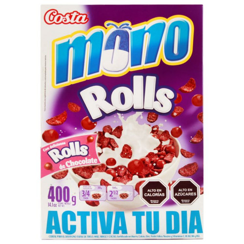 Cereal Costa Power Mono Rolls 400 Grs - Cereal Costa Power Mono Rolls 400 Grs
