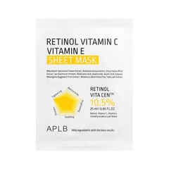 Retinol Vitamin C Vitamin E Sheet Mask 1ea