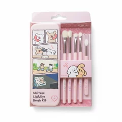 Maltese Lip & Eye Brush Kit 5p