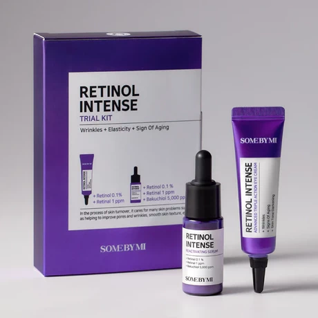 Retinol Intense Trial Kit (Sérum 10ml + Crema Ojos 10ml)