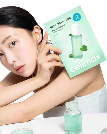 Celimax The Real Cica Calming Mask 1ea – Mascarilla de Tela Calmante con Centella - vista alternativa