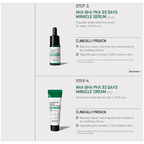 AHA BHA PHA 30 Days Miracle Starter Kit (4 productos) - vista alternativa