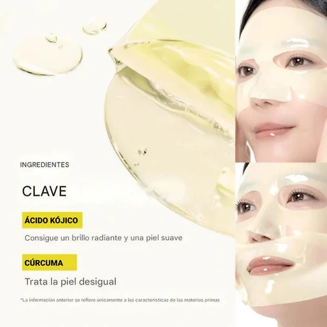 Kojic Acid Turmeric Brightening Gold Jelly Gel Mask 1ea - vista alternativa