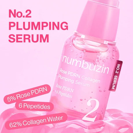 No.2 Rose PDRN Collagen Plumping Serum 30ml - vista alternativa