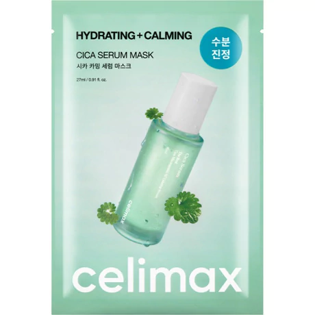 Celimax The Real Cica Calming Mask 1ea – Mascarilla de Tela Calmante con Centella