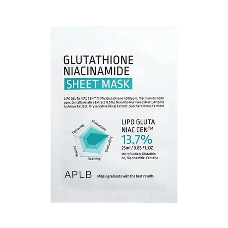 Glutathione Niacinamide Sheet Mask 1ea