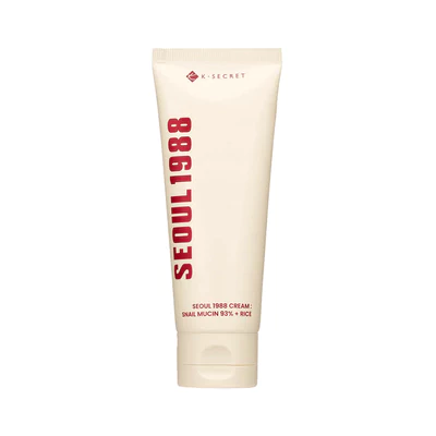SEOUL 1988 Cream Snail Mucin 93% + Rice 100ml