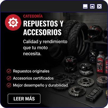 Repuestos y accesorios para motocicletas | Guía completa para elegir correctamente