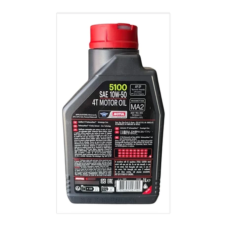 ACEITE MOTUL 10W50 SEMISINTETICO 4T / 1L - vista alternativa