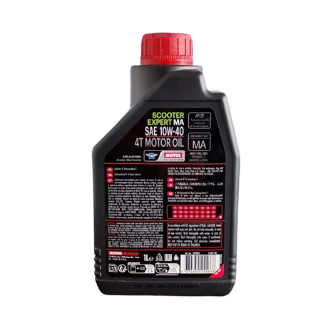 ACEITE MOTUL SCOOTER EXPERT 4T 10W40 SEMI - vista alternativa