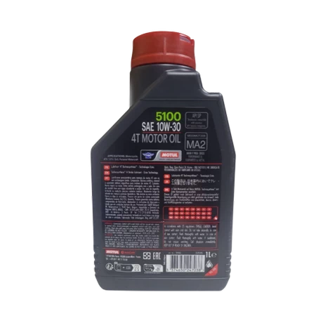 ACEITE MOTUL 10W30 4T 5100 SEMI - vista alternativa