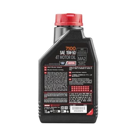 ACEITE MOTUL 15W50 FULLSINTETICO 4T /1L - vista alternativa