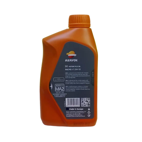 ACEITE REPSOL 10W50 FULLSINTETICO RACING 4T / 1L - vista alternativa