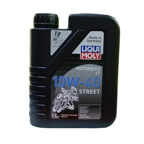 ACEITE LIQUIMOLY 10W40 SEMISINTETICO STREET 4T / 1LT