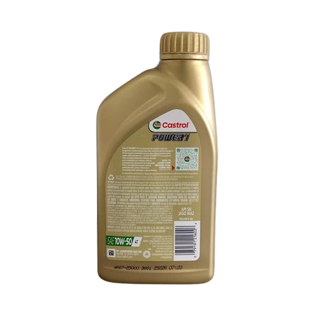 ACEITE CASTROL 10W50 FULLSINTETICO 4T / 946 ML - vista alternativa