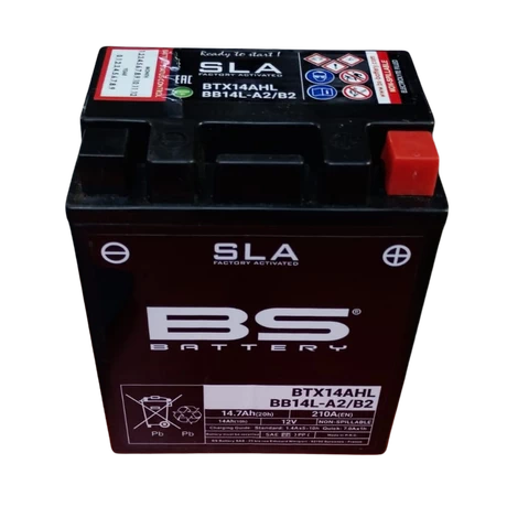 BATERIA BTX14AHL BB14L-A2/B2 BS - vista alternativa