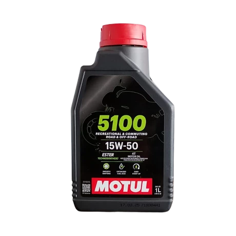 ACEITE MOTUL 15W50 SEMISINTETICO 4T / 1L