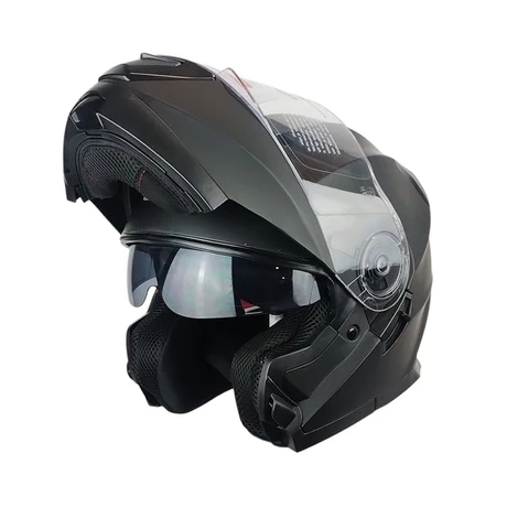CASCO ABATIBLE GHB 160 MONO NEGRO MATE - vista alternativa