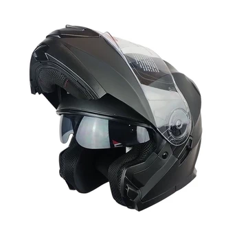 CASCO ABATIBLE GHB 160 MONO NEGRO MATE - vista alternativa