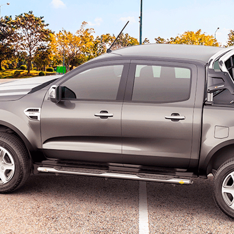 Pisaderas tubular K1 cromado Nissan Navara 2008-2015