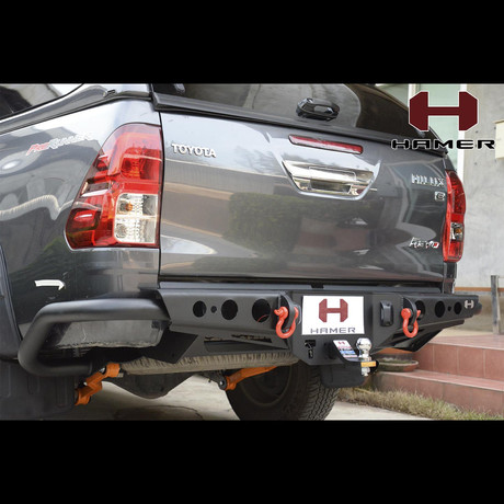 Parachoques Trasero Serie-G Toyota Hilux 2016-2023