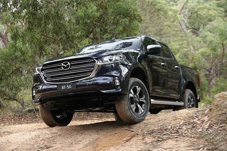 Barra antivuelco negra new k1 Mazda Bt50 2013-2021