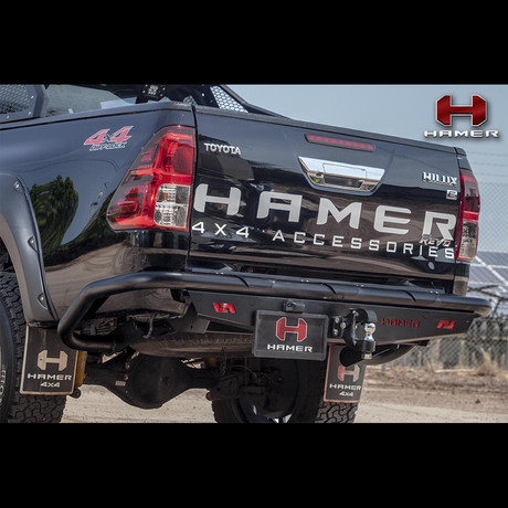Parachoques Trasero Serie-RS Toyota Hilux 2016-2023