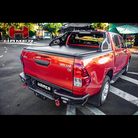 Parachoques Trasero Serie-M Toyota Hilux 2016-2023