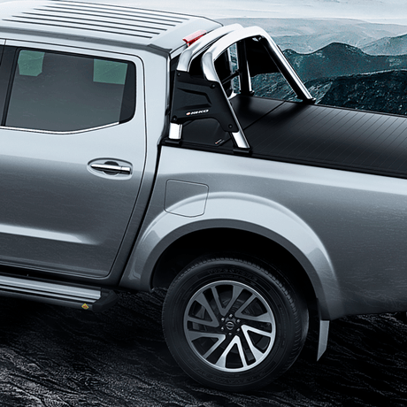 Pisaderas aluminio K1 plata Ford Ranger 2013-2022