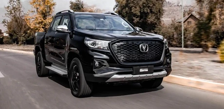 Barra antivuelco New K1 negra Changan Hunter 2021-2022