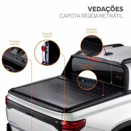 Capota rígida retráctil manual Chevrolet Montana 2023
