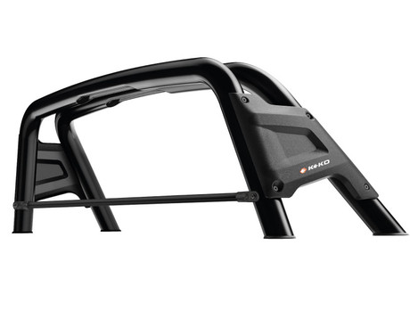 Barra antivuelco New K1 negra Toyota Hilux 2005-2015