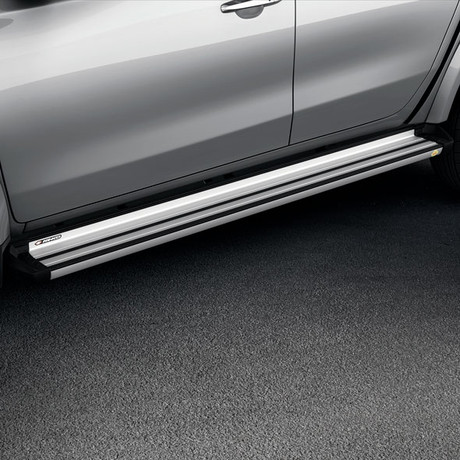 Pisaderas aliminio K1 plata Ram 1500 2012-2022