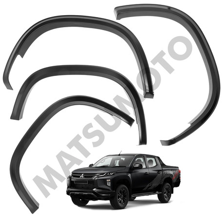 Kit Extensiones De Tapa Barro Slim Fender Mitsubishi	L200	2019-2021