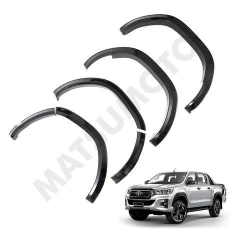 Kit Extensiones De Tapa Barro Slim Fender Toyota	Hilux Rocco	2019-2021